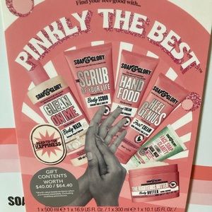 New in box soap and glory lotion gift set